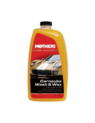Mothers Carnauba Wash & Wax - Shampoo cera