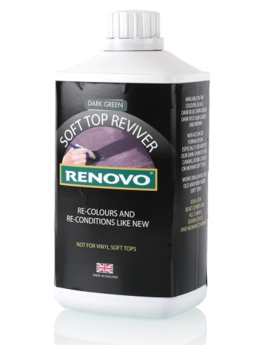 Renovo Soft Top Reviver Dark Green  - Verde 1L p/ Lona