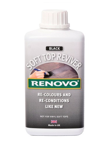 Renovo Soft Top Reviver Black - Preto 1L p/ Lona