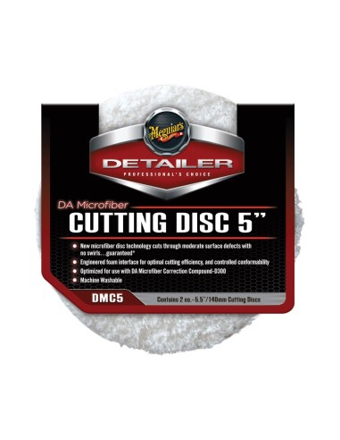 Meguiars DA Microfiber Cutting Disc 5" (X2)
