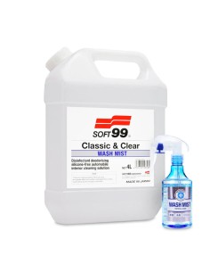 Soft99 Wash Mist PLUS - Limpa e desinfeta habitáculo