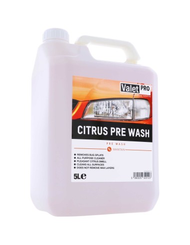 Valet Pro Citrus Pre Wash - APC pré lavagem 5L