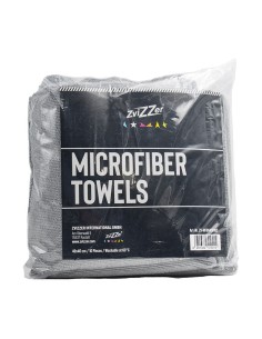 ZVIZZER pack de 10 panos de microfibra cinza escuro