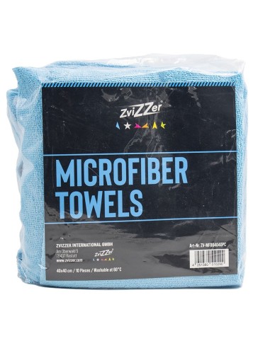 ZVIZZER pack de 10 panos de microfibra - Azul