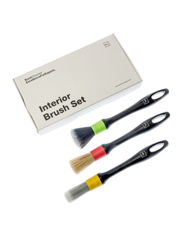 Koch Chemie Interior Brush Set - Kit pincéis para interior
