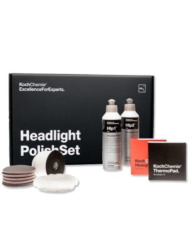 Koch Chemie Headlight Polish Set - Kit reparação de faróis