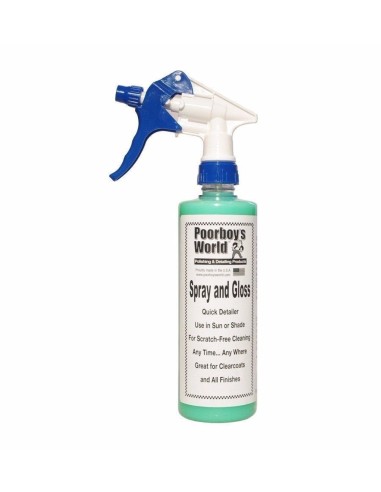 Poorboys Spray & Gloss - Quick Detailer