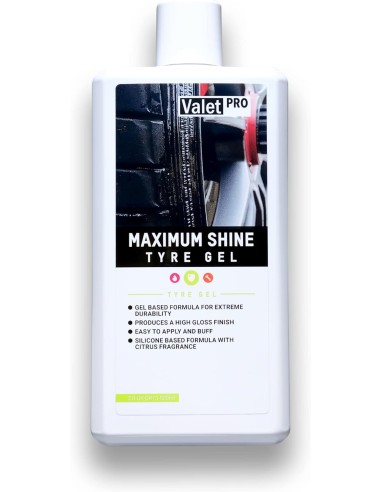Valet Pro Maximum Shine Tyre Gel - Abrilhantador de pneus