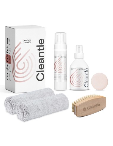 Cleantle Leather Care Kit - Kit tratamento de pele