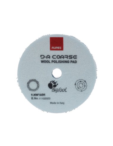 Rupes D-A Coarse 160mm - Disco de corte em Lã