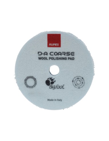 Rupes D-A Coarse 130mm - Disco de corte em lã