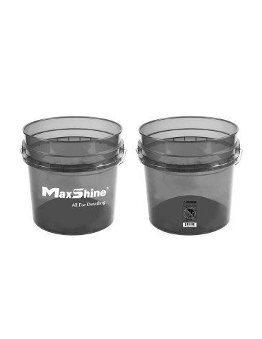 Maxshine Ultra Clear Bucket - Balde transparente 13 litros